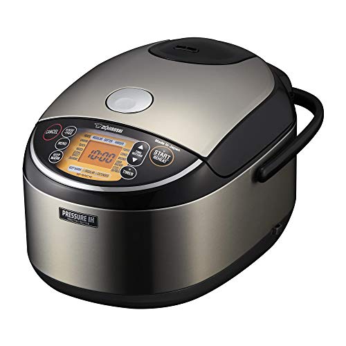 Zojirushi NP-NWC18 Pressure Induction Heating 10-Cup Rice Cooker and Warmer