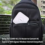 4G LTE Router, NRadio Portable AC1200 Dual Band Unlocked 4G Modem Router with SIM Card Slot, 6 Build-in Antennas and WiFi Speed Up to 1200Mbps, Mobile Hotspot for Travel Camping & Security Camera