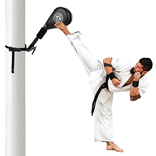 MODEREVE Taekwondo Kick Pads, Kicking Boxing Hands-Free Kicking Pads for Martial Arts with Mounting Bracket