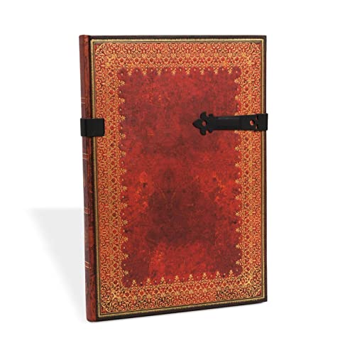 Foiled Grande Unlined Hardcover Journal, 128pg, 120GSM by Paperblanks (Old Leather Collection)