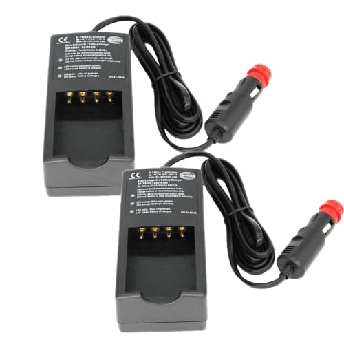 EVASEN (2pcs) 2100mAh BA223030 3.6V Battery Charger for HBC Crane Remote Control Battery Charger QA108600 QD108300 (DC 12V-24V)