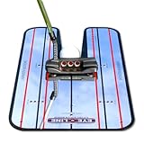 EyeLine Golf Classic Putting Mirror - 17.5" x 9.25" Alignment Training Aid Used by Top Tour Pros for Consistent Setup, Checks Eyes-Shoulders-Putter Face for Improved Accuracy, Indoor-Outdoor Practice