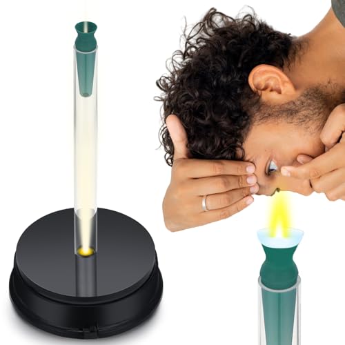 Crystal LED Contact Lens Insertion Stand – Hands-Free Applicator for Scleral, RGP, Hard & Prosthetic Lenses – Vented & Hygienic Tool with Soft Amber Light – Detachable Base (Batteries Not Included)