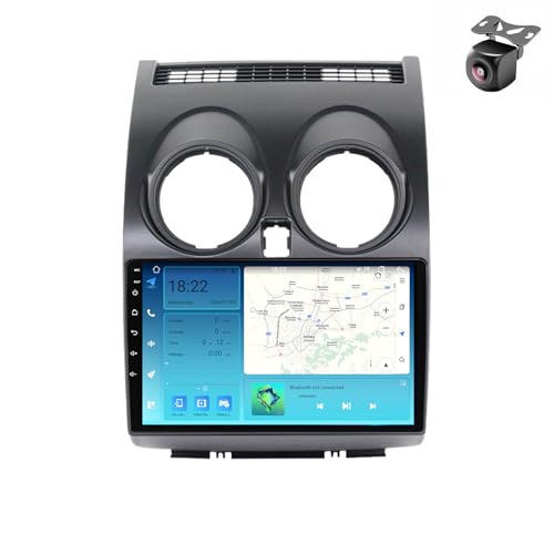 Android 13 System for Nissan Qashqai J10 2006 2007 2008 2009-2013 2 DIN Car Stereo With FM SWC BT5.0 CarPlay Auto GPS Navigation Touch Screen Upgrade Car Radio Multimedia Player (M500S 8core 4+64G)