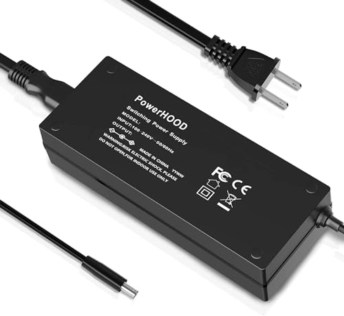 PowerHOOD 130W AC/DC Adapter Compatible with ORICO Thunderbolt 4 Dock 12-in-1 40Gbps Thunderbolt Certified Docking Station ORICO-TB4 ORICO TB4 20VDC DC20V 20 Volt Power Supply Cord Charger Cable PSU