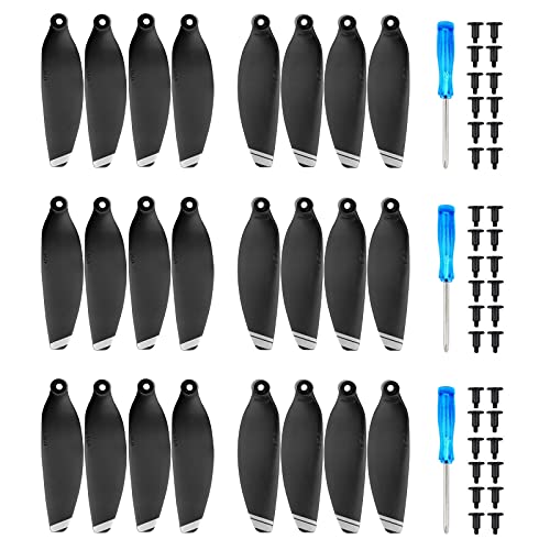 24Pcs Mavic Mini Propellers Accessories Compatible with DJI Mavic Mini Drone Replacement Low-Noise and Quick-Release Blades Props