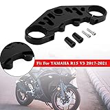 Bruce & Shark CNC Aluminum Upper Front Top Triple Tree Clamp Fits For YAMAHA R15 V3 2017-2021