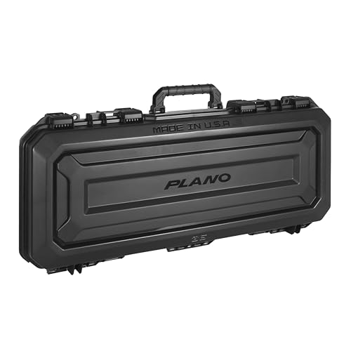 Plano All Weather 36” Tactical Gun Case, Black with Pluck-to-Fit Foam, Watertight & Dust-Proof Shield Protection, Airline Approved