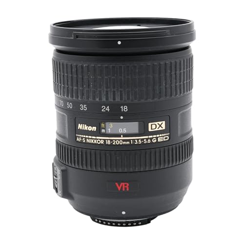Nikon G ED-IF AF-S DX VR 2159 18-200mm f/3.5-5.6 Zoom Nikkor Lens for Nikon F White Box(Bulk Packaging) (New)