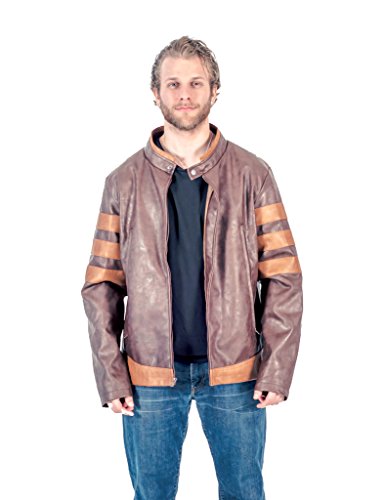 Replica Wolverine Jacket (Men's X-Large) Brown