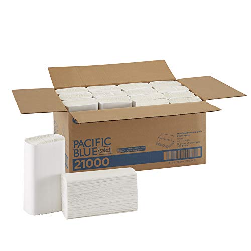 Pacific Blue Select Multifold Premium 2-Ply Paper Towels by GP PRO (Georgia-Pacific),White, 21000,125 Paper Towels Per Pack,16 Packs Per Case
