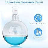 Chemistry Glassware Set - 32PCS Laboratory Glassware Kit 24/40 Lab Distillation Apparatus