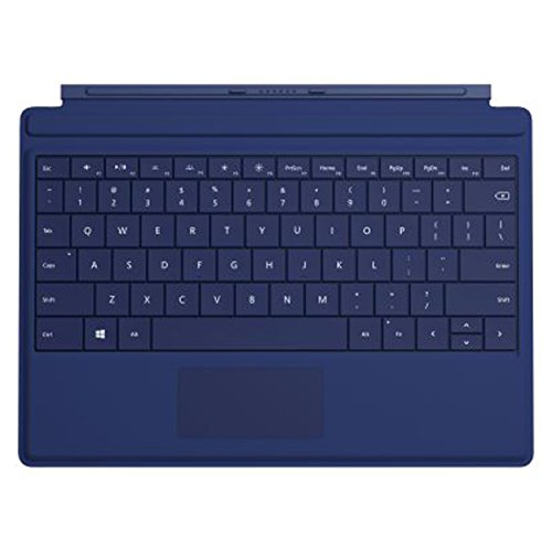 Microsoft - Type Cover for Surface Pro 3 - Blue