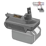 TPDL for Dyson V10 Hoover for Makita Battery Adapter 18V Compatible with V10 Cordless Vacuum Cleaner Stick Cyclone, Absolute, Animal, Total Clean, SV12 Series(Adapter only)