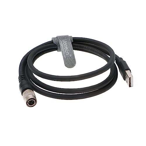 USB Plug to 4 pin Male Hirose Connetor Data Cable for Computer for Camera.