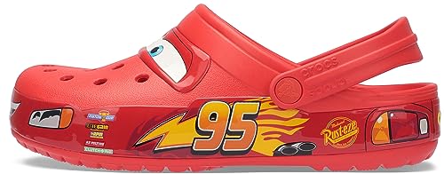 Crocs Unisex Disney Pixar Cars Lightning McQueen Clogs Red Men 7/Women 9 Medium
