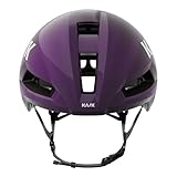 KASK Nirvana Bike Helmet, Aerodynamic Triathlon Adult Cycling Helmet with Impact Protection for Track Racing, Road Cycling Races & Triathletes - Ultraviolet - Medium