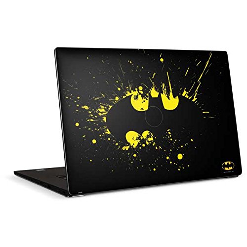Skinit Decal Laptop Skin Compatible with Dell XPS 15in (2017) - Officially Licensed Warner Bros Batman Logo Yellow Splash Design