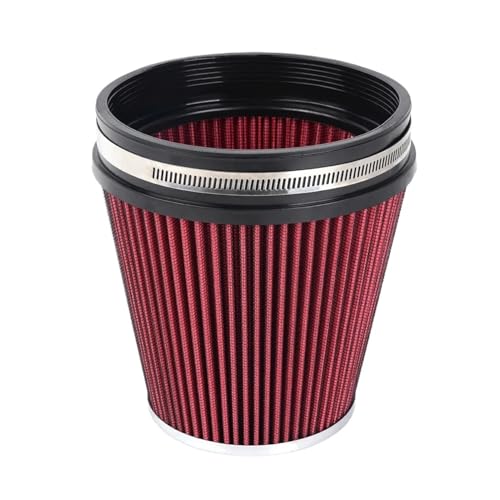 152mm Car High Flow Cold Air Intake Air Filter Power Inlet System Mushroom Head Air Cleaner 6 inch Universal