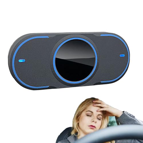 Driver Fatigue Alarm Device, Anti Sleep Monitor, Safe Driving Alert with Reminding Continuously Function, Vision Al Algorithm and Capture Real Time, Easy to Install, for Large/Small Vehicles