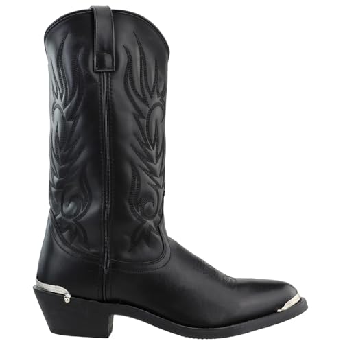 Laredo Mens Mccomb Round Toe Casual Boots Mid Calf - Black - Size 8 D