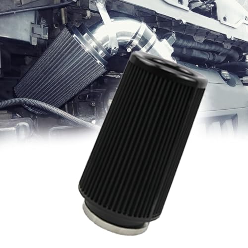 RYANSTAR Universal Clamp-On Air Filter Three Different Size 3in 3.5in 4 in High Flow Round Tapered Cone Closed-Top Cool Air Filter Cleaner Fit Compat
