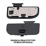 VBESTLIFE Battery Door Cover for Nikon Z5 Z6 Z7 Z6II Z7II, Battery Door Cover Repair Part Replacement Battery Lid for Nikon Z5 Z6 Z7 Z6II Z7II Camera