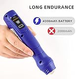 Cordless Heat Gun for Crafts,600℉Fast Heating,Rechargeable Mini Hot Air Gun for Shrink Wrapping,Epoxy Resin,Vinyl Wrap,Electronics,Candle Making,Embossing,Phone Repair,DIY