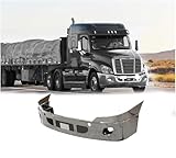 Mytee Products 14" Aluminum Clad Bumper w/Vent & Fog Light Holes Compatible with Freightliner Cascadia 2008-2016 - Heavy Duty Bumper Cover for Semi TrucksSSC, 21-28643-001, HDR0256SSC