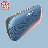 Bose SoundLink Flex Portable Bluetooth Speaker (2nd Gen), Portable Outdoor Speaker with Hi-Fi Audio, Up to 12 Hours Battery Life, Waterproof and Dustproof, Blue Dusk