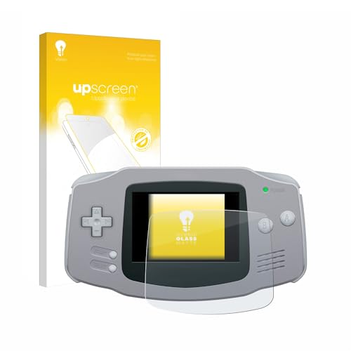 upscreen Matte Screen Protector Glass Film Compatible with Nintendo Gameboy Advance GBA - Anti-Glare, Anti-Fingerprint, 9H Glass Protection