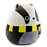 Squishmallows Original Harry Potter 8-Inch Plush - Medium-Sized Ultrasoft Official Jazwares Plush (Hufflepuff Badger)