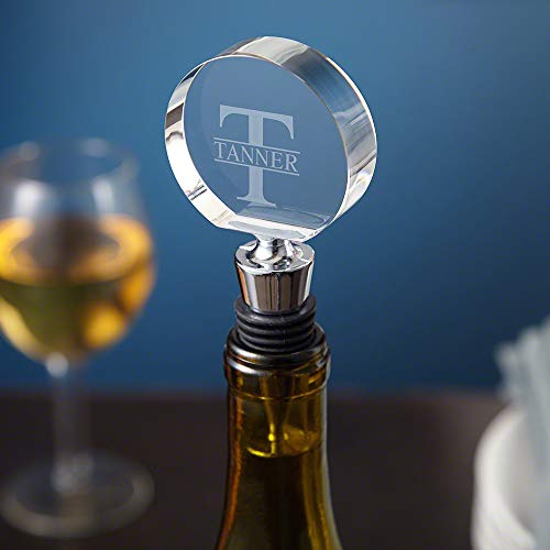 Optic Crystal Engraved Wine Stopper (Personalized Product)