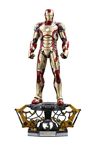 Hot Toys Marvel Iron Man 3 Iron Man Mark XLII 1/4 Quarter Scale Figure (Deluxe Version)