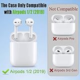 [3 Pack] Funny Airpod Case for AirPod 2/1, 3D Cartoon Character Cute Airpods 1&2 Case Kawaii AirPods 1/2 Cover for Men Boys Gift Protective Silicone Case with Keychain Accessories