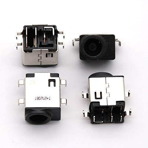 Occus - Cables 100pcs/lot DC Power Jack Connector Power Port Plug Socket for Samsung NP300 NP300E4C 300E4C NP300E5A NP300V5A NP305E5A - (Cable Length: Other)