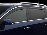 WeatherTech Custom Fit Side Window Deflectors for Jeep Grand Cherokee - (82562IM), Front & Rear Set - Dark Tint