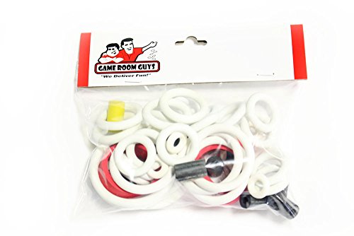 Game Room Guys Williams Pinball White Rubber Ring Kit Compatible with Flintstones Pinball Machine