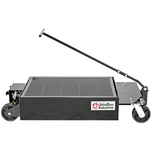 JohnDow Industries JDI-LP5 Low Profile Oil Drain with Electric Evacuation Pump, 25 Gallon