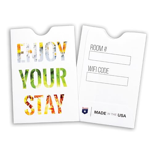 Guardian Key Card Holder Sleeves, Pack of 500 Small Envelopes for Hotel Key Cards, Gift Cards, Credit Cards, and More, 2 ⅜ Inches x 3 ½ Inches, Colors