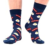 WeciBor Unisex Funny Multi Pattern Colorful Cotton Crazy Socks for Men Women Bulk - 36 Pairs - Size 7-13