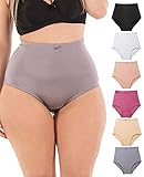 Barbra Lingerie Women's High-Waist Light Tummy Control Girdle Panties (4XL, Durable Shine)