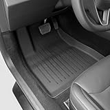 SUPER LINER Floor Mats for Tesla Model 3 Custom Fit 2021-2023 All-Weather Cargo Liner Rear Cargo Tray Trunk Floor Mat Interior Accessories