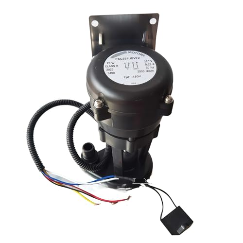 QJBLARTJ Ice Machine Spare Parts 220V PSC25PJDVF2 25W Motor Water Pump