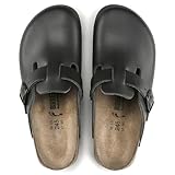 Birkenstock Men?s Boston Black Leather Sandals M15 48,0 N 060413