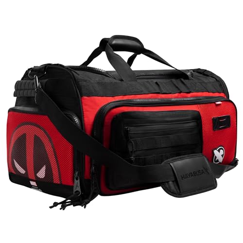 Hayabusa Marvel Hero Elite Deadpool Gym Bag Officially Licensed - 50 Liters