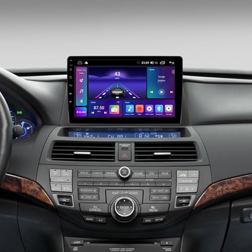 ASURE 10.1 inch Car Stereo Radio for Honda Accord 8Gen 2008-2012 High-end Version,4Core 2+64GB Android 14 Car Dash GPS Navigation Unit with Wireless Carplay,Android Auto,1280x800 Touchscreen
