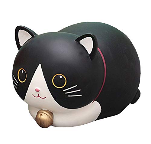 FUYU Cute Cartoon Cat Piggy Bank Saving Bank, Coin Bank, Home Decoration, Birthday Gift