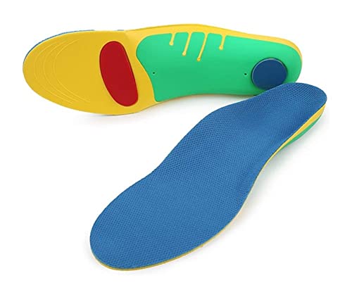 NICHANGHUA Shoe Insoles 1 Pair Orthotics Memory Foam Shoe Insoles Comfortable Shoe Inserts Cushioned Arch Support Shock Absorption and Foot Pain Relief 41-46