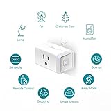 Kasa Smart Plug HS103P4, Smart Home Wi-Fi Outlet Works with Alexa, Echo, Google Home & IFTTT, No Hub Required, Remote Control, 15 Amp, UL Certified, 4-Pack, White